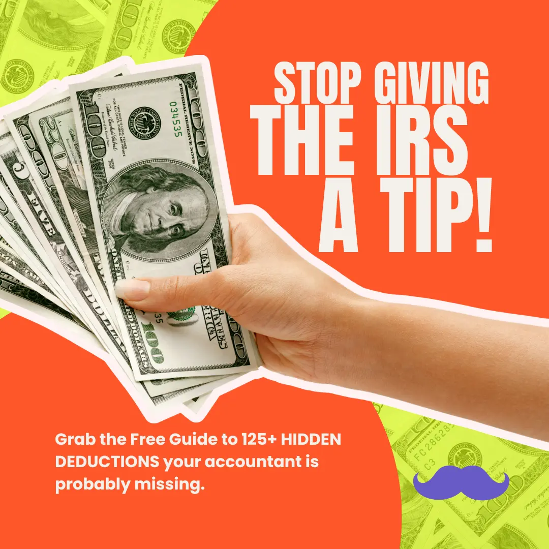 Tax tip lead-magnet ad
