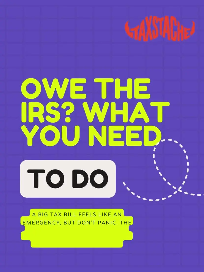 Preview of Owe the IRS? What you need to do