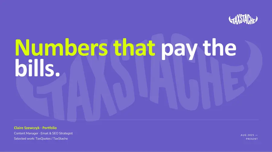 Preview of Numbers that pay the bills