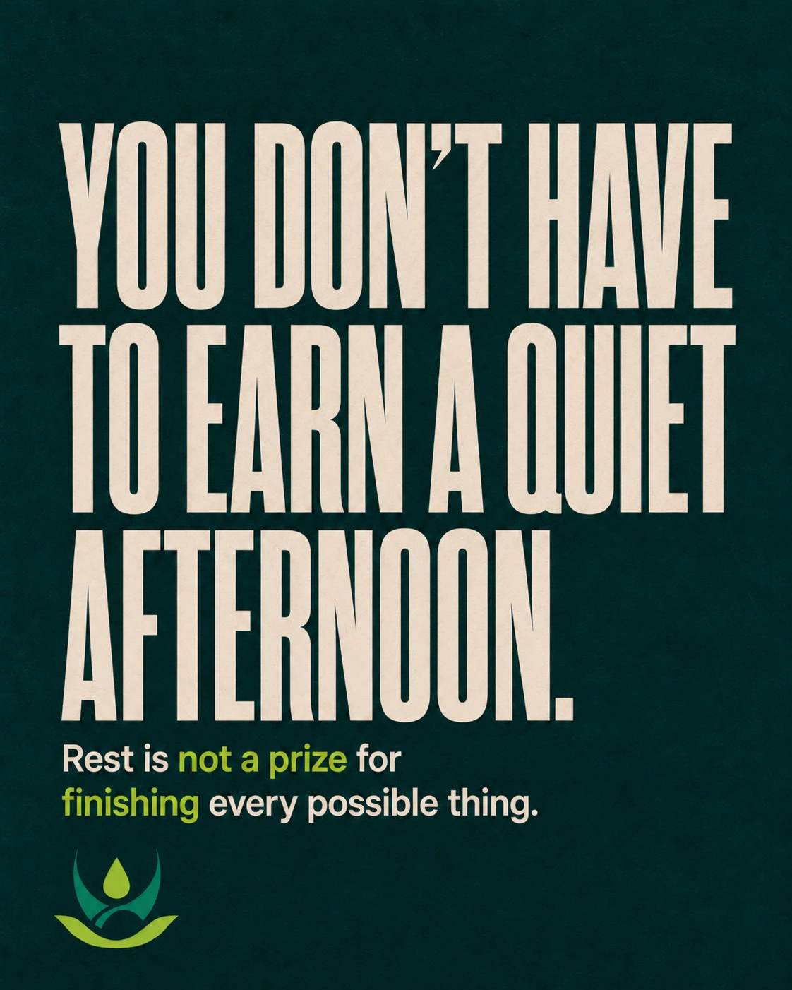 Rest and recovery wellness social carousel, slide 2 of 5